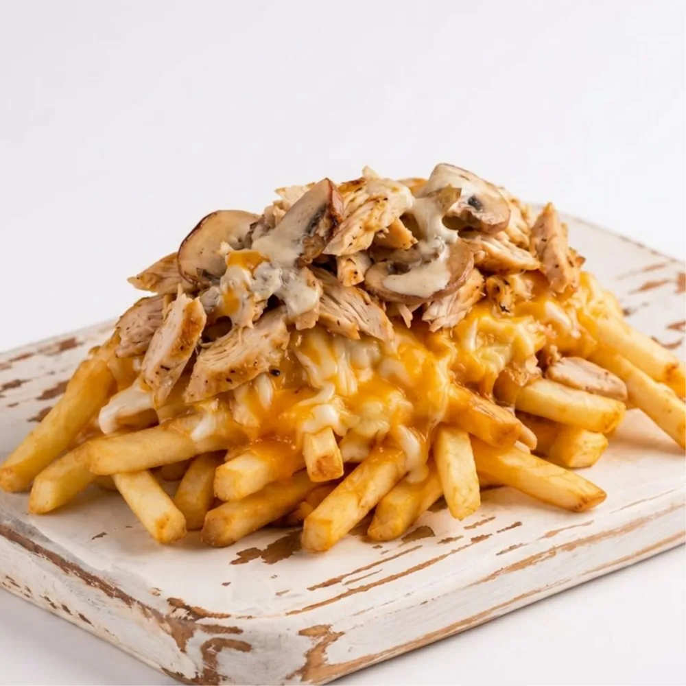 Chicken & Mushroom Fries