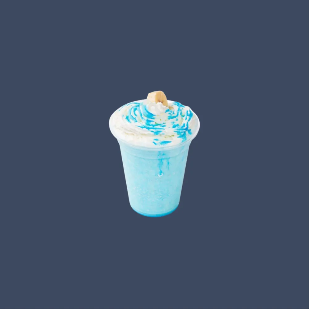 Blue Banana Frappe